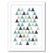 Scandi Triangles In Forest by Digital Keke Frame  - Americanflat